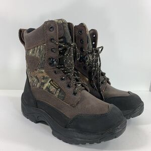 Hi-Tec Waterproof Boots Boys 4 Leather Womens 5 400 Thinsulate Ultra Insulation
